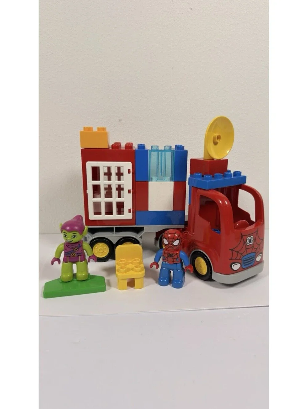Lego Duplo Marvel 10608 Spider-Man Spider Truck Adventure Green Goblin Complete